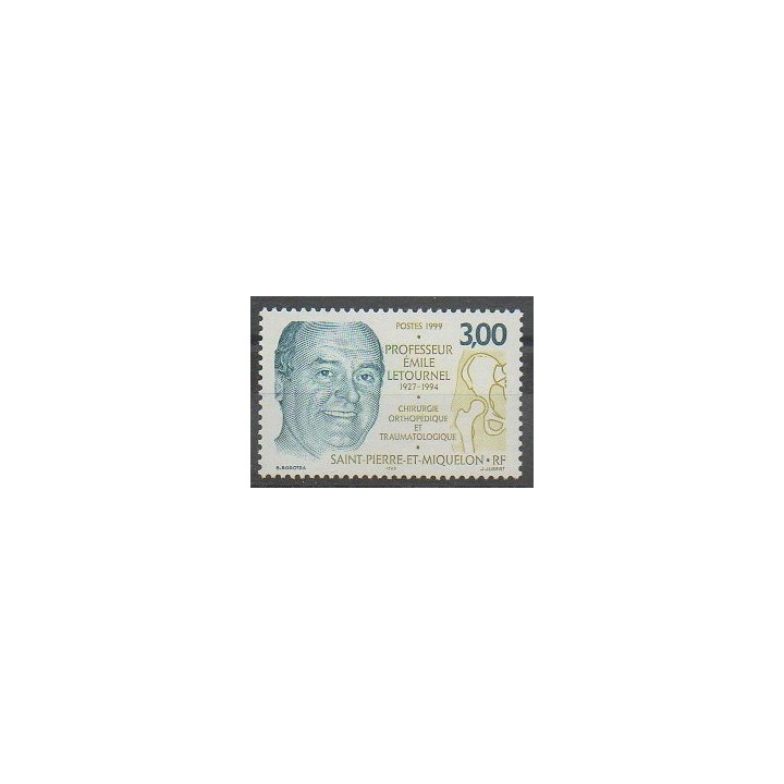 Buy this stamp of Saint-Pierre et Miquelon of the year 1999 (Nb 686).