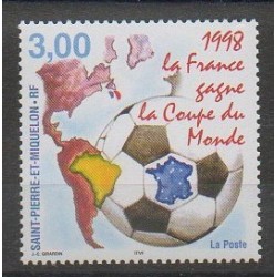 Saint-Pierre et Miquelon - 1998 - No 683 - Coupe du monde de football