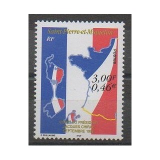 Buy this stamp of Saint-Pierre et Miquelon of the year 1999 (Nb 703).