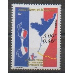 Saint-Pierre and Miquelon - 1999 - Nb 703 - Various Historics Themes