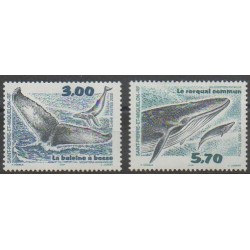 Saint-Pierre et Miquelon - 2000 - No 707/708 - Mammifères - Vie marine