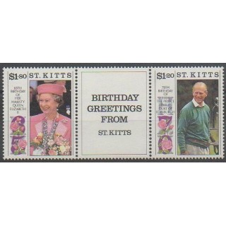 Buy this set of stamps of Saint-Christophe of the year 1991 (Nb 737/738).