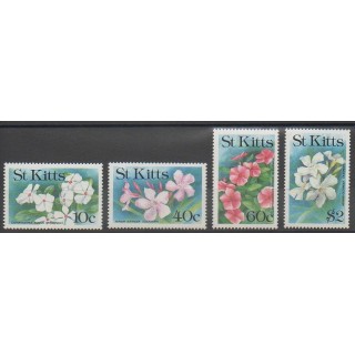 Acheter cette série de timbres de Saint-Christophe de l'année 1991 (No 733/736).