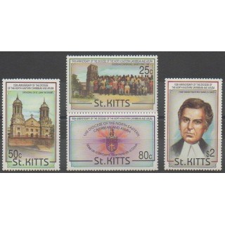 Buy this set of stamps of Saint-Christophe of the year 1993 (Nb 774/777).