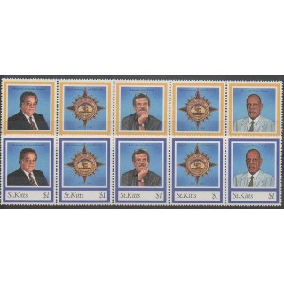 Buy this set of stamps of Saint-Christophe of the year 1994 (Nb 800/807).