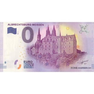 Billet souvenir touristique - 2017-1 - Albrechtsburg Meissen - (Saxe)