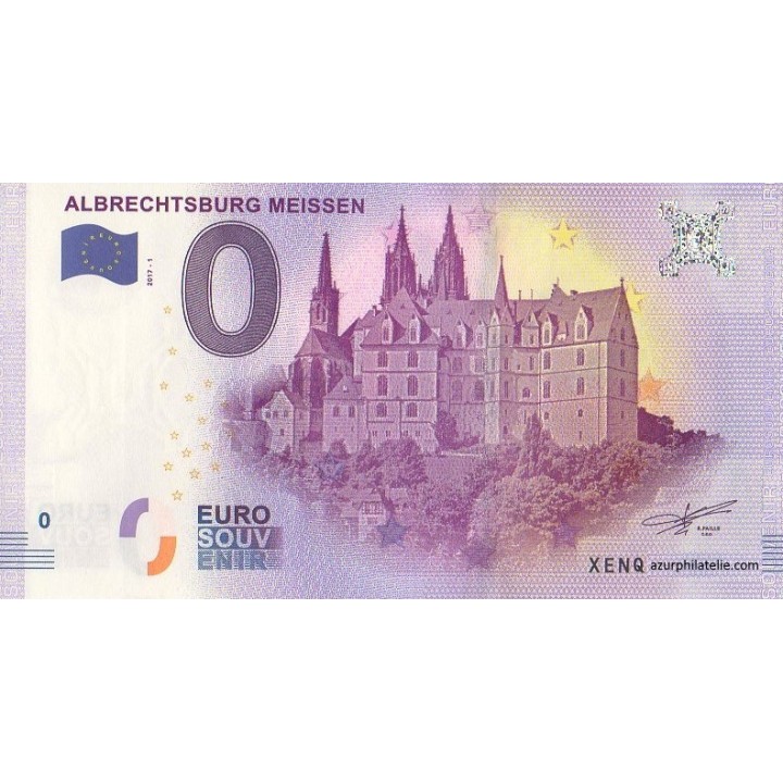 Billet souvenir touristique - 2017-1 - Albrechtsburg Meissen - (Saxe)