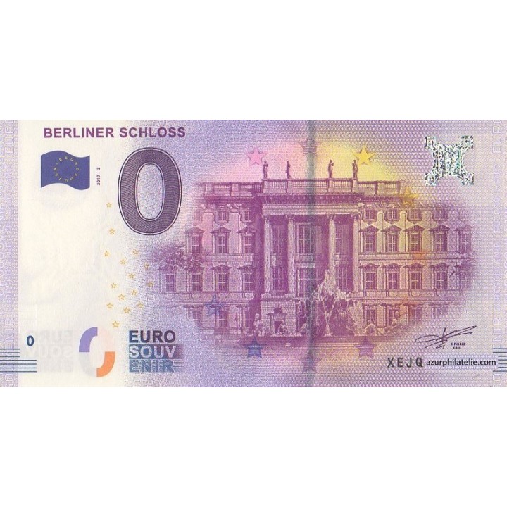 Billet souvenir touristique - 2017 - Berliner Schloss - 3 - (Berlin)