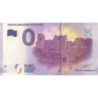 Euro banknote memory - 2017 - Heidelberger Schloss - (Bade-Wurtemberg)