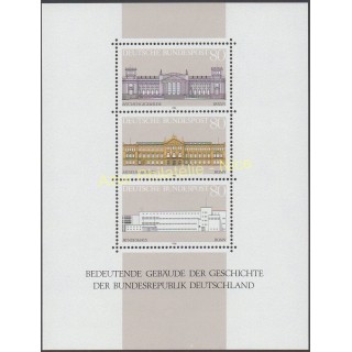Timbres - Thème monuments - Allemagne occidentale (RFA) - 1986 - No BF 19