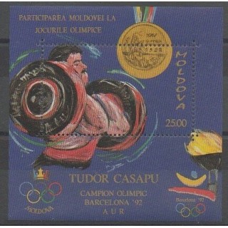 Acheter ce bloc-feuillet de Moldavie de l'année 1992 (No BF2).
