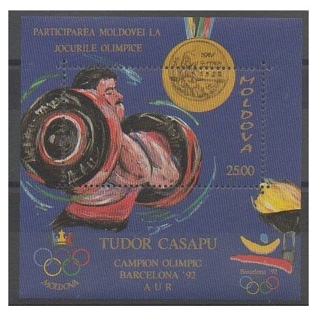 Moldavie - 1992 - No BF2 - Jeux Olympiques d'été