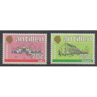 Buy this set of stamps of Netherlands Antilles of the year 1988 (Nb 819/820).