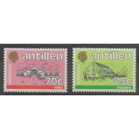 Antilles néerlandaises - 1988 - No 819/820