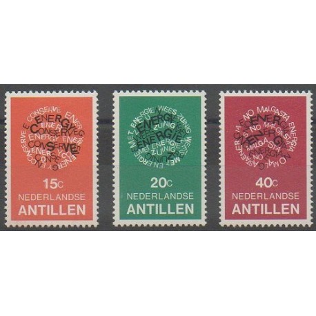 Antilles néerlandaises - 1978 - No 552/554 - Environnement