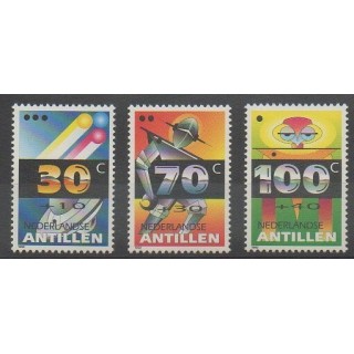 Buy this set of stamps of Netherlands Antilles of the year 1992 (Nb 939/941).