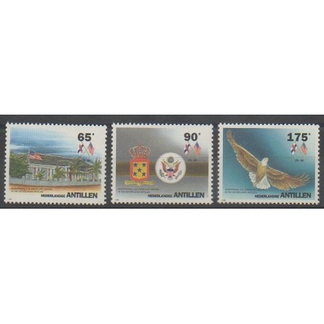 Netherlands Antilles - 1993 - Nb 961/963 - Various Historics Themes