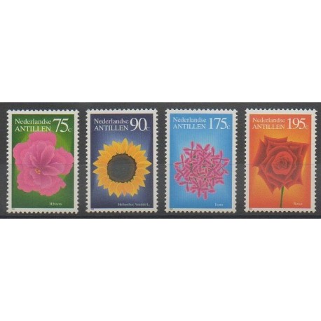 Netherlands Antilles - 1993 - Nb 944/947 - Flowers