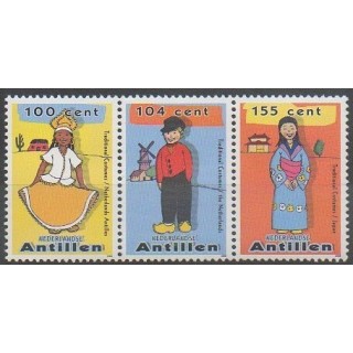 Acheter cette série de timbres des Antilles néerlandaises de l'année 2008 (No 1786/1788).