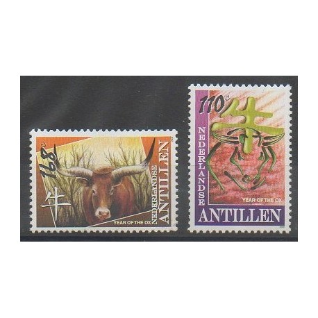 Antilles néerlandaises - 2009 - No 1841/1842 - Horoscope