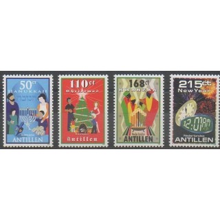 Acheter cette série de timbres des Antilles néerlandaises de l'année 2009 (No 1905/1908).