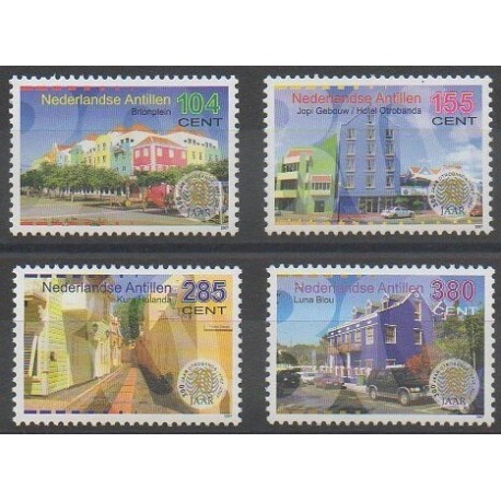 Antilles néerlandaises - 2007 - No 1690/1693 - Architecture