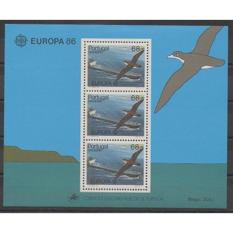 Portugal (Madeira) - 1986 - Nb BF7 - Birds - Europa