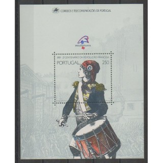 Acheter ce bloc-feuillet du Portugal de l'année 1989 (No BF67).