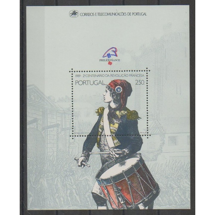 Buy this souvenir sheet  of Portugal of the year 1989 (Nb BF67).