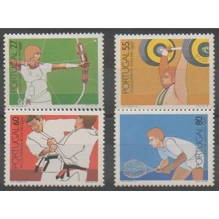 Acheter cette série de timbres du Portugal de l'année 1988 (No 1740/1743).
