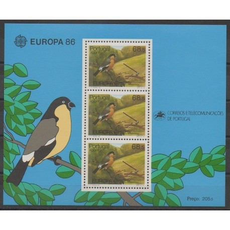 Portugal (Azores) - 1986 - Nb BF7 - Birds - Europa