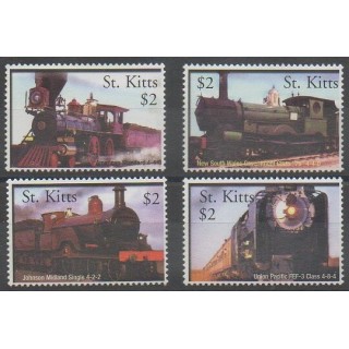 Acheter cette série de timbres de Saint-Christophe de l'année 2004 (No 1176/1179).