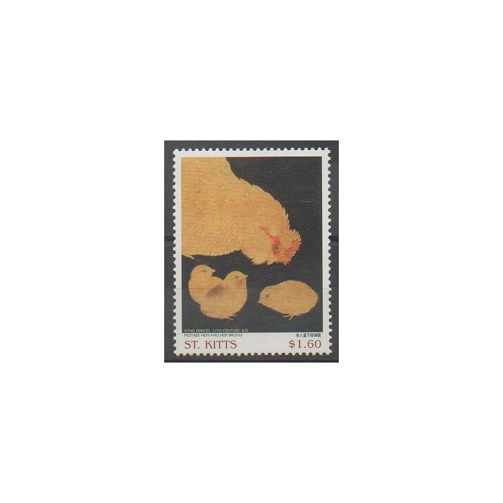Buy this stamp of Saint-Christophe of the year 2005 (Nb 1188).
