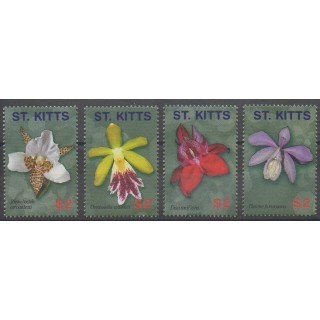 Buy this set of stamps of Saint-Christophe of the year 2007 (Nb 1304/1307).