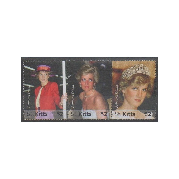 Buy this set of stamps of Saint-Christophe of the year 2010 (Nb 1478C/1478E).