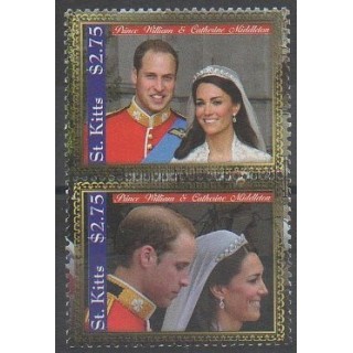 Buy this set of stamps of Saint-Christophe of the year 2011 (Nb 1532/1533).