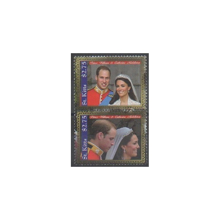 Buy this set of stamps of Saint-Christophe of the year 2011 (Nb 1532/1533).
