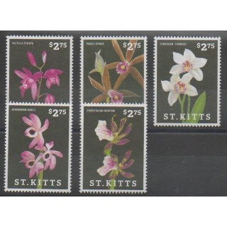 Acheter cette série de timbres de Saint-Christophe de l'année 2013 (No 1597/1601).