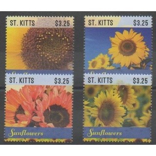 Acheter cette série de timbres de Saint-Christophe de l'année 2014 (No 1656/1659).