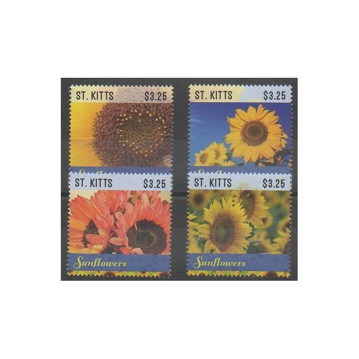 Buy this set of stamps of Saint-Christophe of the year 2014 (Nb 1656/1659).