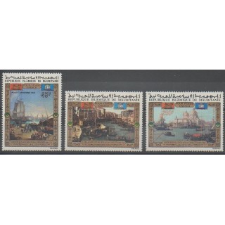 Acheter ces timbres de Mauritanie de l'année 1972 (No PA120/PA122).