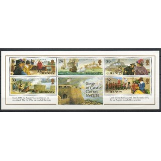 Timbres - Thème histoire divers - Guernesey - 1993- No BF 24