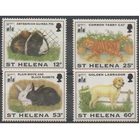 St. Helena - 1994 - Nb 615/618 - Mamals - Philately