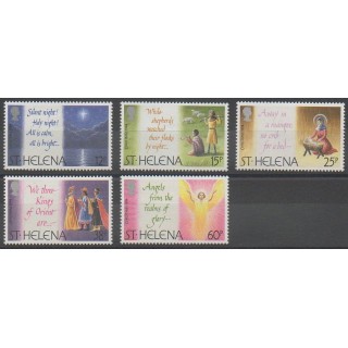 Acheter cette série de timbres de Sainte-Hélène de l'année 1994 (No 627/631).