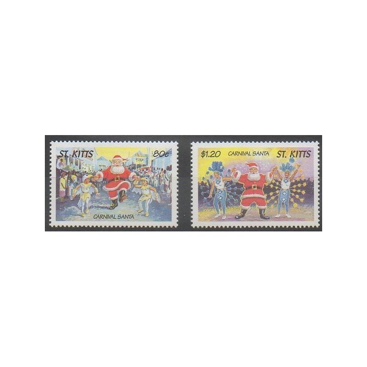 Acheter cette série de timbres de Saint-Christophe de l'année 1998 (No 897/898).