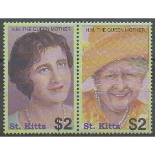 Acheter cette série de timbres de Saint-Christophe de l'année 2002 (No 1093/1094).