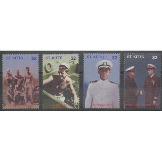 Acheter cette série de timbres de Saint-Christophe de l'année 2002 (No 1102A/1102D).