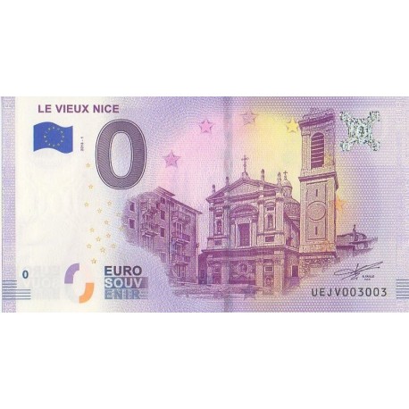 Euro banknote memory - 06 - Le Vieux Nice - 2018-1 - Nb 003003