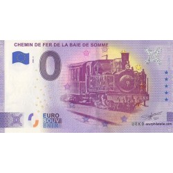 Euro banknote memory - 80 - Chemin de fer de la baie de Somme - 2020-3 - Anniversary