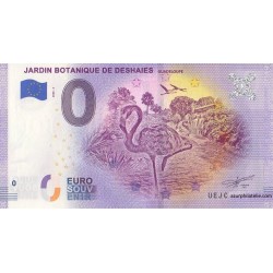 Euro banknote memory - 971 - Jardin Botanique - Guadeloupe - 2020-2